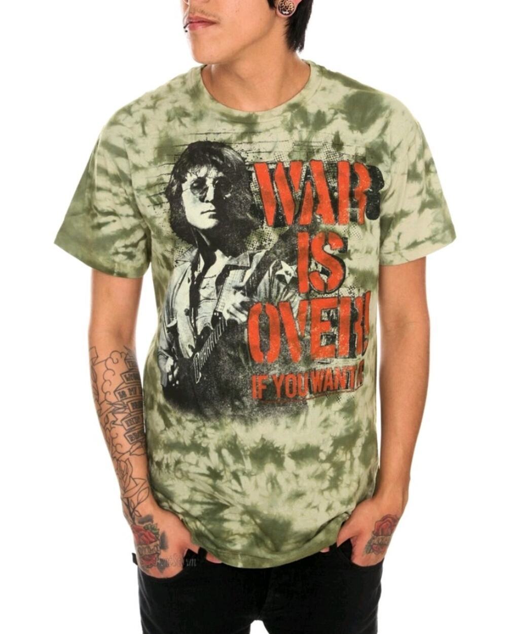 John Lennon War Is Over If You Want It Tee from Zion Rootswear